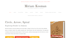 Desktop Screenshot of miriamkosman.com